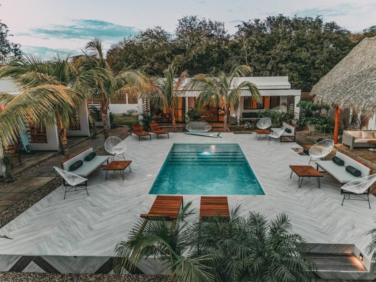 Surf And Yoga Retreat Nicaragua Hostel La Albina Ngoại thất bức ảnh