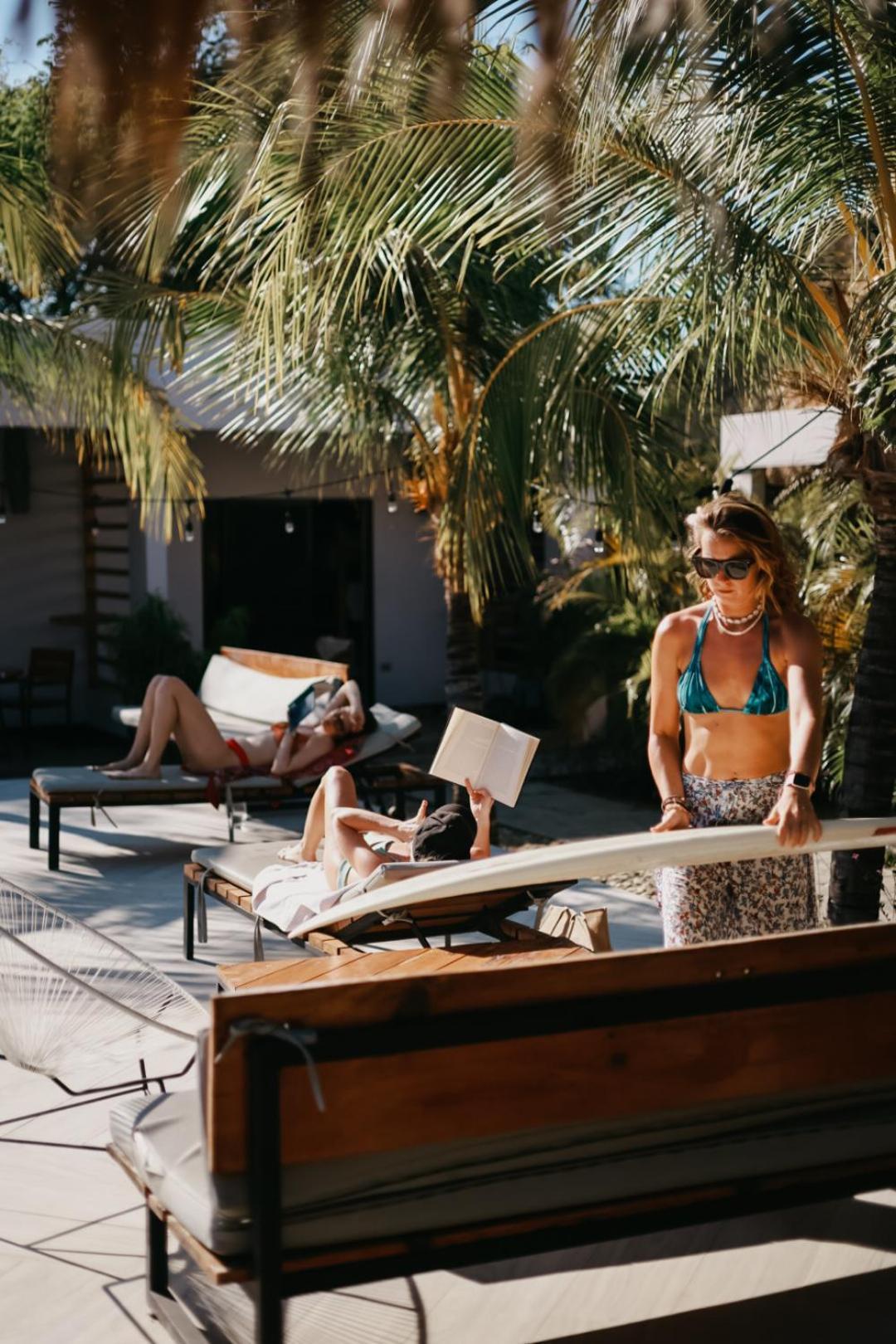 Surf And Yoga Retreat Nicaragua Hostel La Albina Ngoại thất bức ảnh